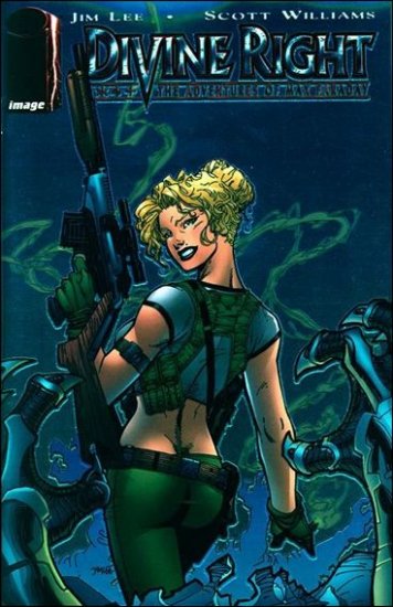 DIVINE RIGHT #3 VF/NM *IMAGE*CHROME VARIANT