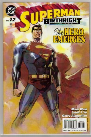 SUPERMAN BIRTHRIGHT #12 VF/NM