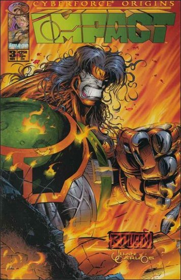 CYBERFORCE ORIGINS IMPLACT #3 VF/NM  *IMAGE*