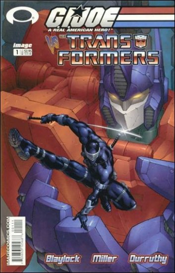 G.I. JOE VS THE TRANSFORMERS #1B  NM *IMAGE*