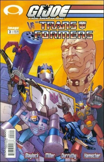 G.I. JOE VS THE TRANSFORMERS #2A  NM *IMAGE*