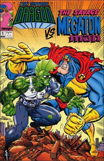 SAVAGE DRAGON VS THE SAVAGE MEGATON MAN #1 VF/NM