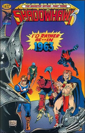SHADOWHAWK VOL 1 #14 VF/NM *IMAGE*