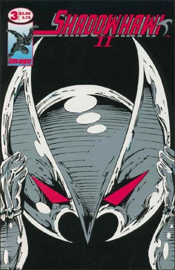 SHADOWHAWK II #3 VF/NM *IMAGE* Detachable Poster Cover