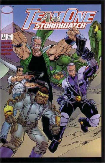 TEAM ONE STORMWATCH #2 VF/NM *IMAGE*