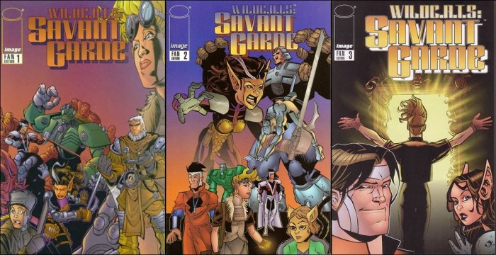 SAVANT GARDE FAN EDITION SET #1-3