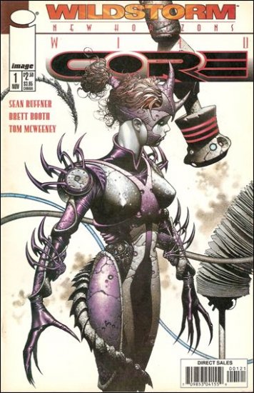 WILDCORE #1 VF/NM *IMAGE* "B" COVER