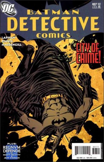 DETECTIVE COMICS #807 VF/NM
