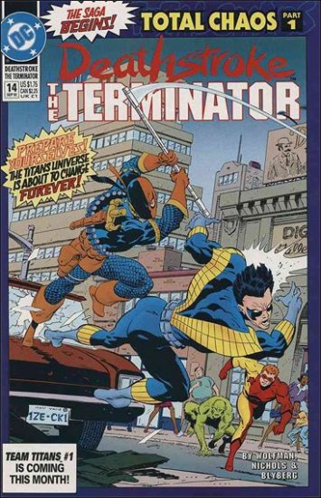 DEATHSTROKE THE TERMINATOR #14 VF/NM