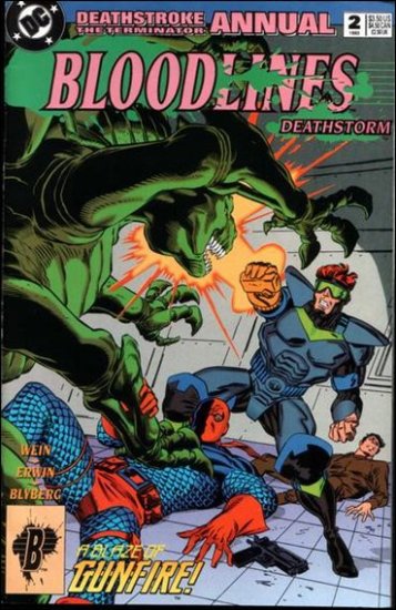 DEATHSTROKE THE TERMINATOR ANNUAL #2 VF/NM