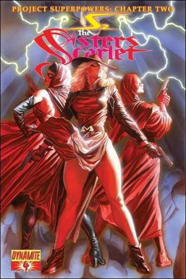 PROJECT SUPERPOWERS CHAPTER 2 #4 NM (2008) THE SISTERS SCARLET