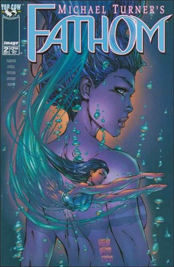 FATHOM #2  "A" COVER VF/NM  IMAGE 1ST SERIES