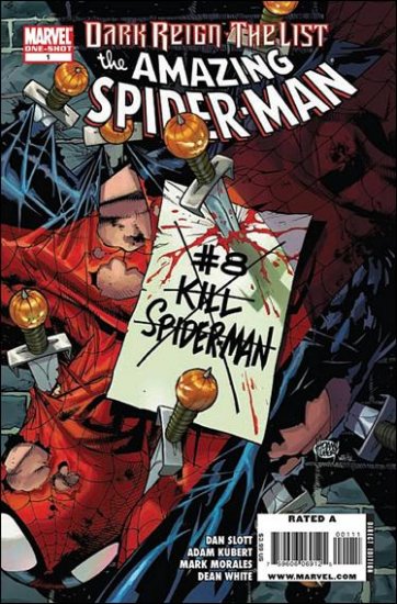 DARK REIGN: THE LIST AMAZING SPIDER-MAN #1  NM (2010) *DARK REIGN*