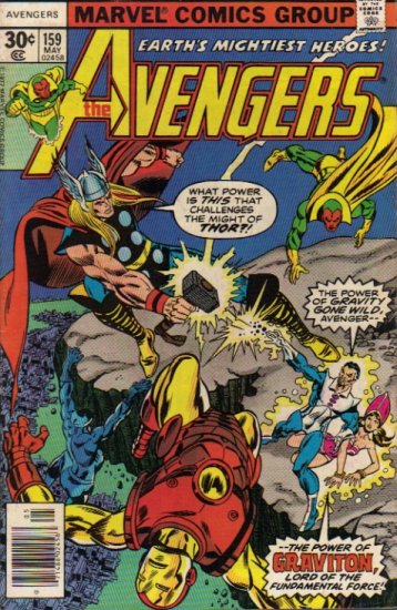 AVENGERS #159 FN+  1ST SERIES
