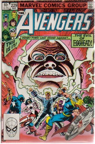 AVENGERS #229 VF+ 1ST SERIES