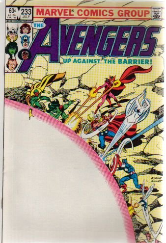 AVENGERS #233 VF+ 1ST SERIES