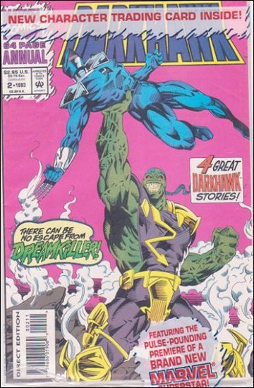 DARKHAWK ANNUAL #2 VF/NM