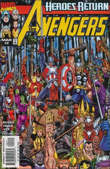 AVENGERS #2 VF/NM 3RD SERIES (1998)