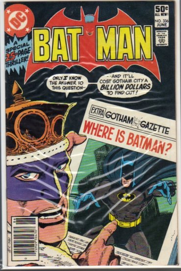 BATMAN #336 FN
