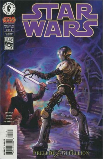 STAR WARS REPUBLIC #3 VF/NM PRELUDE TO  REBELLION PART 3
