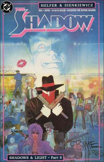 SHADOW #6 FN- 1987 SERIES SIENKIEWICZ