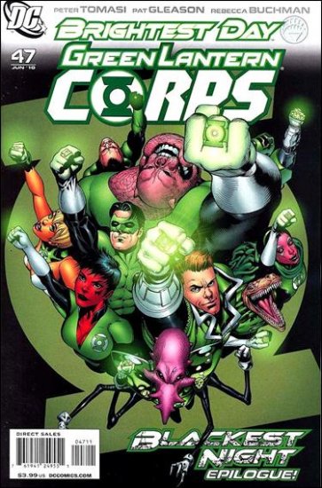 GREEN LANTERN CORPS #47 NM *BRIGHTEST DAY*
