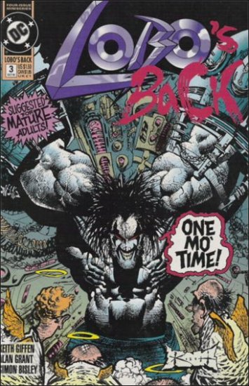 LOBO'S BACK #3 VF/NM (1992)