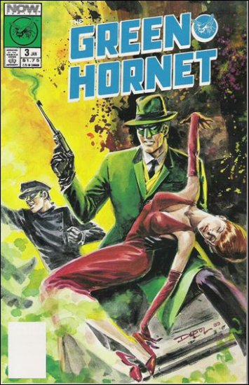 GREEN HORNET #3 VF NOW COMICS VOL 1