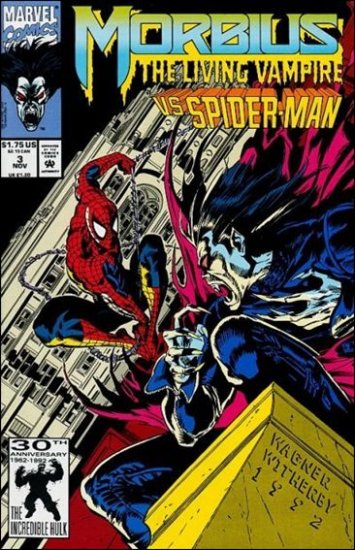 MORBIUS #3 VF/NM SPIDER-MAN