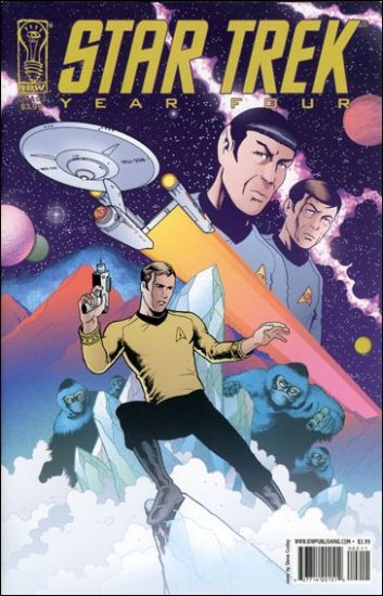 STAR TREK YEAR FOUR #2-A  VF/NM   IDW