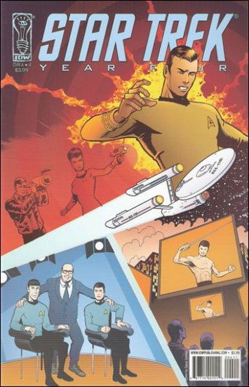 STAR TREK YEAR FOUR #4-A  VF/NM   IDW
