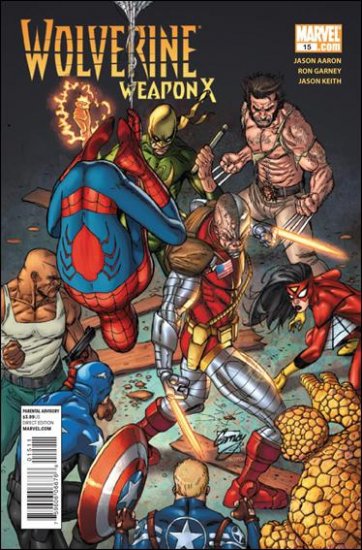 WOLVERINE WEAPON X #15 NM (2010)