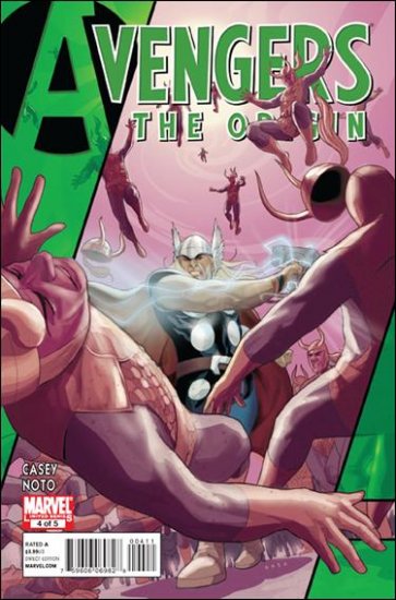 AVENGERS THE ORIGIN #4 NM (2010)