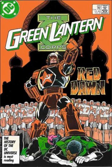 GREEN LANTERN CORPS #208 VF/NM(1986)