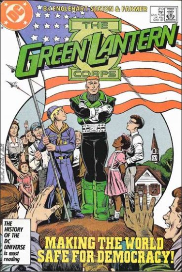 GREEN LANTERN CORPS #210 VF/NM(1986)