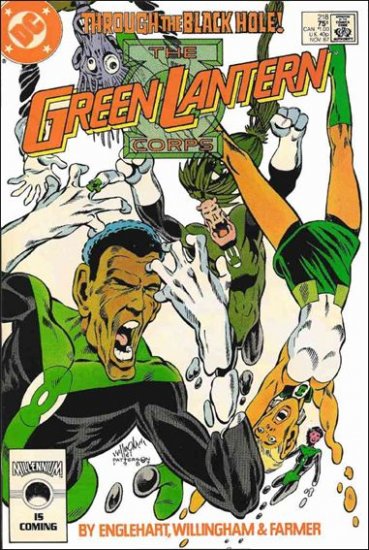 GREEN LANTERN CORPS #218 VF/NM(1986)