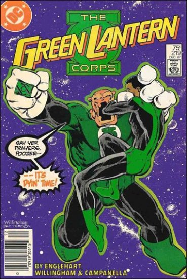 GREEN LANTERN CORPS #219 VF/NM(1986)