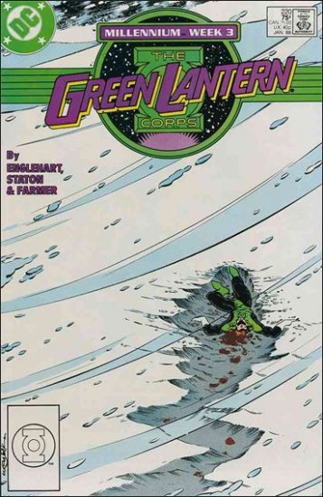 GREEN LANTERN CORPS #220 VF/NM(1986)