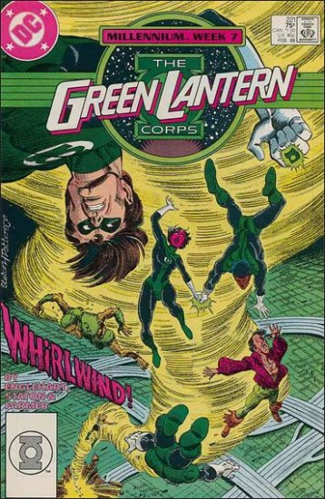 GREEN LANTERN CORPS #221 VF/NM(1986)