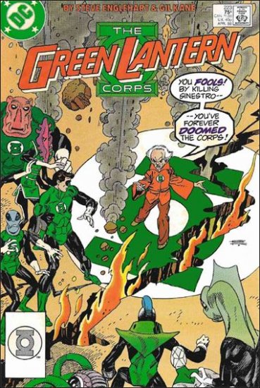 GREEN LANTERN CORPS #223 VF/NM(1986)