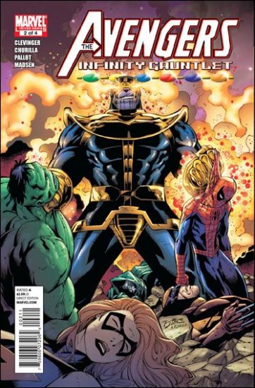 AVENGERS & THE INFINITY GAUNTLET #2 NM (2010)