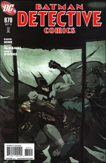 DETECTIVE COMICS #870 NM (2010)