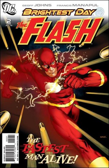 FLASH # 2 VARIANT COVER NM (2010) BRIGHTEST DAY