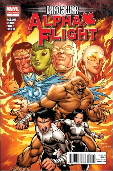 CHAOS WAR DEAD ALPHA FLIGHT #1 NM (2010)