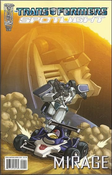 TRANSFORMERS SPOTLIGHT #13 MIRAGE VF/NM