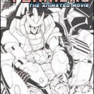 TRANSFORMERS THE ANIMATED MOVIE #4 VF/NM SKETCH COVER B TRANSFORMERS THE ANIMATED MOVIE #4 VF/NM SKETCH COVER B