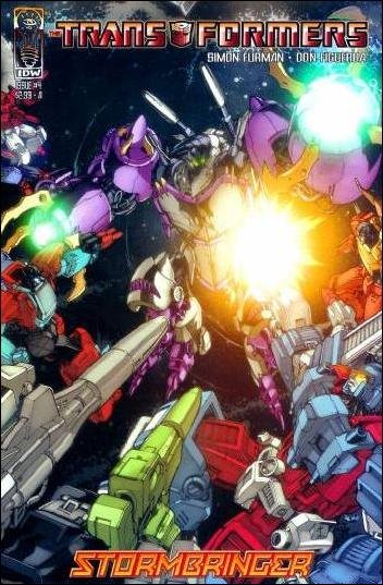 TRANSFORMERS STORMBRINGER #4 VF/NM A COVER