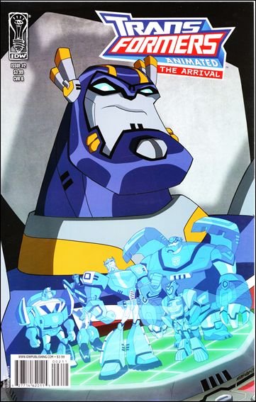 TRANSFORMERS ANIMATED THE ARRIVAL #2 VF/NM