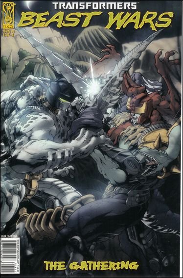 TRANSFORMERS BEAST WARS THE GATHERING #4  "A" COVER  VF/NM