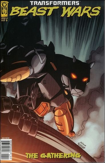 TRANSFORMERS BEAST WARS THE GATHERING #4  "B" COVER  VF/NM
